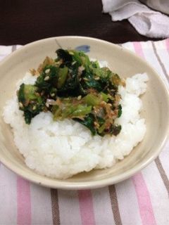 簡単♪手作り小松菜ふりかけ-レシピのメイン写真