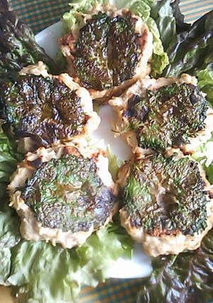 ✿ふわふわ鶏バーグのレタス包み✿-レシピのメイン写真