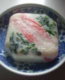 かにかま（香り箱）と豆腐のゼリー寄せ