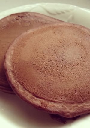 ココアホットケーキ-レシピのメイン写真