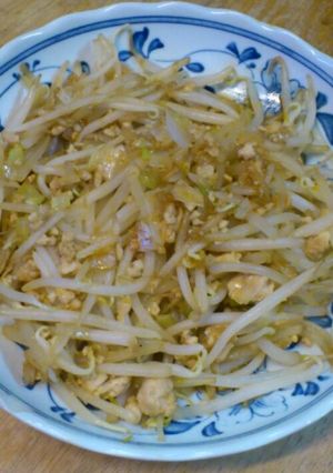 節約!ご飯がすすむ☆もやし炒め-レシピのメイン写真