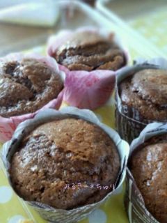 簡単*チョコマフィン-レシピのメイン写真