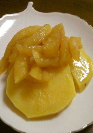 りんごとお芋☆バターしょうゆ味-レシピのメイン写真