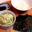 ママランチに♪アボカド豆腐の手巻き寿司