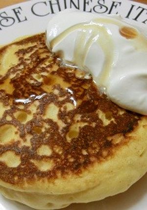 ふわモチホットケーキ-レシピのメイン写真