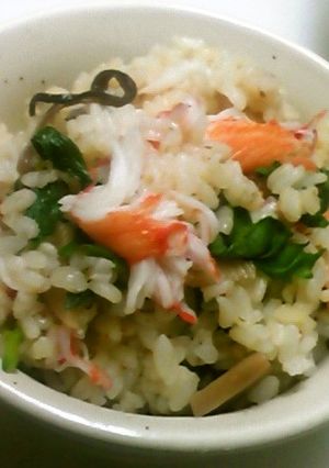 簡単☆かに風味ごはん-レシピのメイン写真