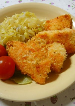サクっと♪鮭の香味パン粉焼き＊お弁当にも-レシピのメイン写真