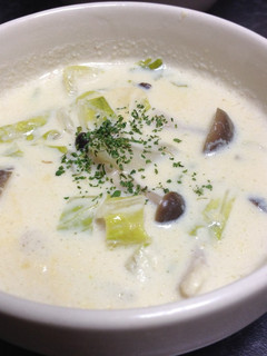 簡単&時短!ヘルシー豆乳スープ-レシピのメイン写真