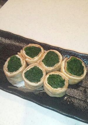 つまみ・お弁当にも！巻き巻きおひたし-レシピのメイン写真