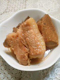 自己流で!圧力鍋で豚の角煮-レシピのメイン写真