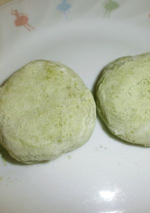 大福もち（抹茶風味）-レシピのメイン写真