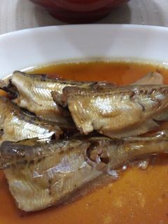 白はた(ハタハタ)の煮付け-レシピのメイン写真