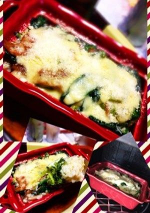 アスパラとほうれん草のクリームドリア❤-レシピのメイン写真