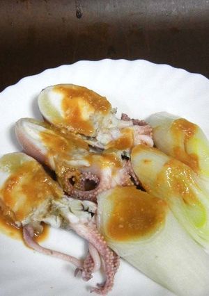 ミミイカの酢味噌-レシピのメイン写真