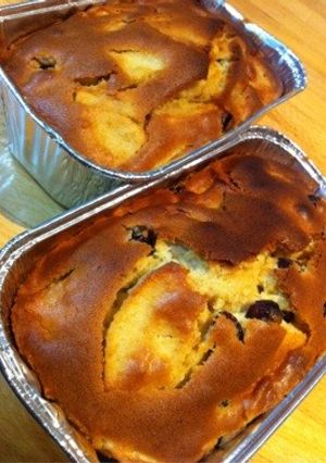 ラムレーズンとりんごのパウンドケーキ-レシピのメイン写真