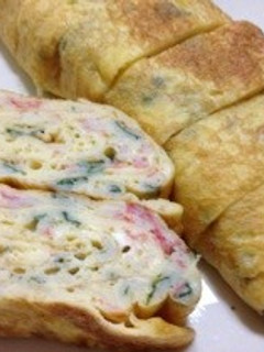 かにかま卵焼き-レシピのメイン写真