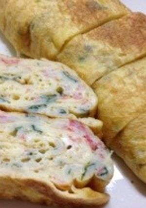 かにかま卵焼き-レシピのメイン写真