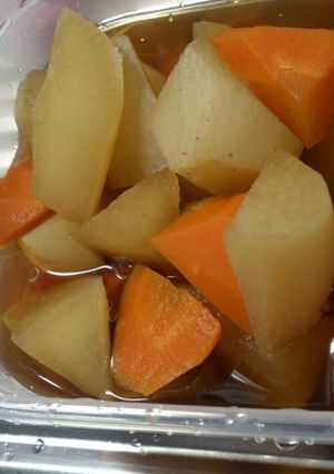 大根と人参の煮物-レシピのメイン写真