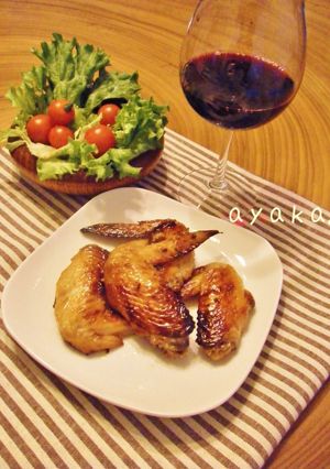 手羽先の旨味カリカリグリル焼き*-レシピのメイン写真