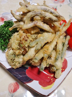 いかなごと野菜の天ぷら-レシピのメイン写真