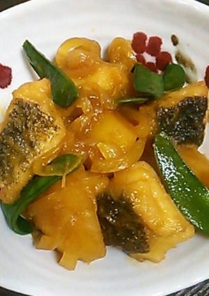 鱈とじゃがいもの甘カレー煮-レシピのメイン写真