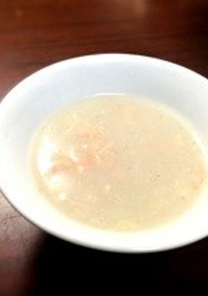 中華風カニ豆乳スープ-レシピのメイン写真