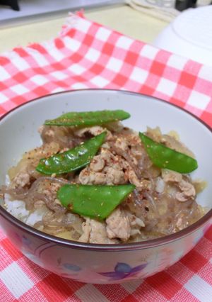 特盛りで食べたい、豚丼。-レシピのメイン写真