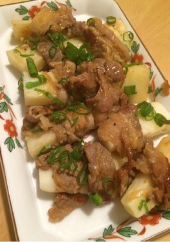 巻き巻き牛肉と長芋の甘醤油-レシピのメイン写真