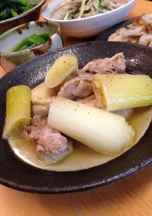 鶏肉とネギの山椒煮-レシピのメイン写真
