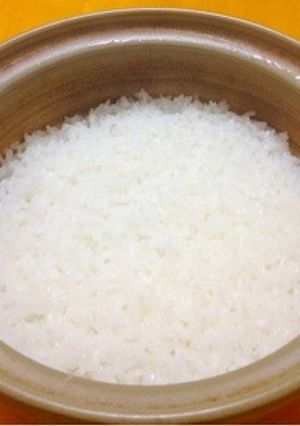 土鍋で簡単！白米のご飯-レシピのメイン写真