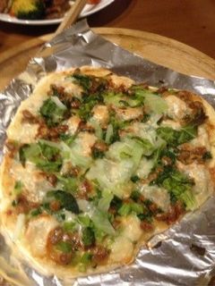 納豆ピザ-レシピのメイン写真