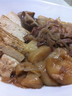 祖母の肉豆腐♪-レシピのメイン写真