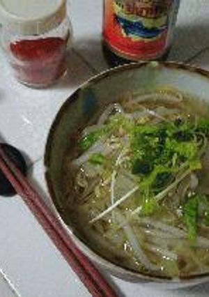 バミー・ナム（タイ風ラーメン）-レシピのメイン写真