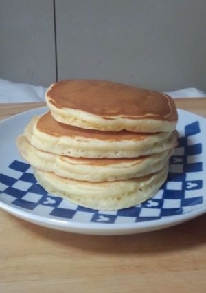 厚みのあるふわふわ♪ホットケーキ-レシピのメイン写真