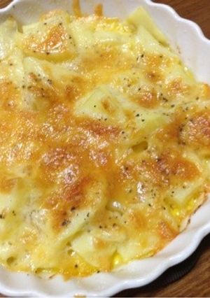 簡単ポテトのチーズ焼き-レシピのメイン写真
