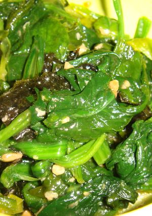 ホウレン草の醤油麹ナムル-レシピのメイン写真