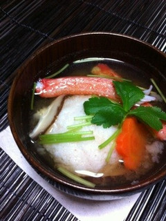 カニカマしんじょ☆みぞれ椀-レシピのメイン写真