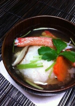 カニカマしんじょ☆みぞれ椀-レシピのメイン写真