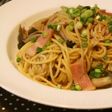エノキとしめじのバター醤油スパゲッティ