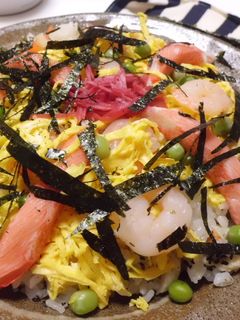 ちょっと贅沢ちらし寿司-レシピのメイン写真