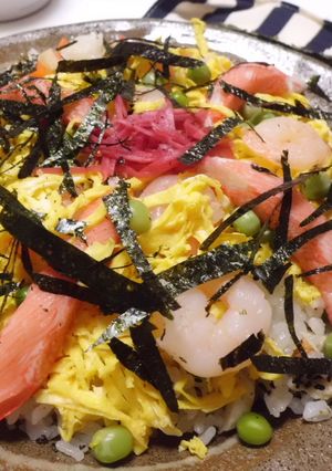 ちょっと贅沢ちらし寿司-レシピのメイン写真