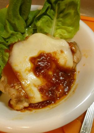 【簡単で美味】ピザソースの鶏肉ソテー-レシピのメイン写真