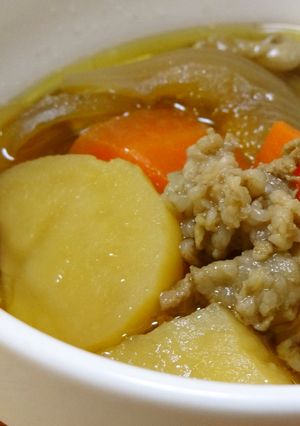 肉じゃがに見る正しい塩分調整-レシピのメイン写真