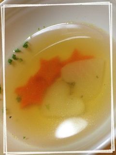 かぶとニンジンのあっさりコンソメスープ♡-レシピのメイン写真