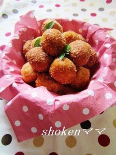 モチモチ~お豆腐deドーナツ♪-レシピのメイン写真