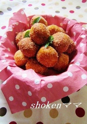 モチモチ～お豆腐deドーナツ♪-レシピのメイン写真