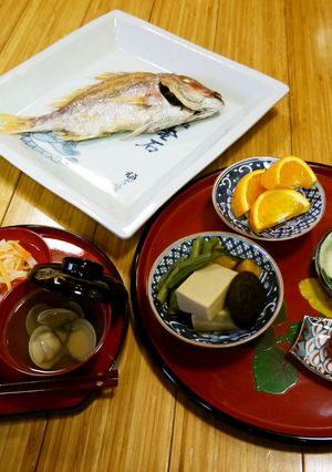 お食い初め☆昔ながらのシンプルレシピ-レシピのメイン写真