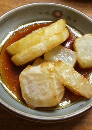 ポン酢で美味しい揚げ野菜-レシピのメイン写真