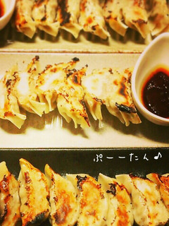 挽肉キャベツ白菜*パリッとやみつき焼餃子-レシピのメイン写真