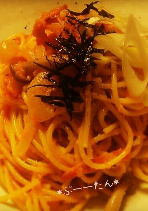具だくさん*簡単おいしぃ*たらこパスタ-レシピのメイン写真